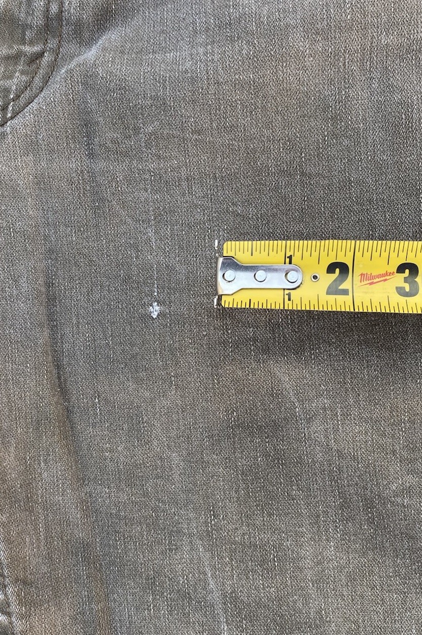 Levi’s 511 Slim Stretch Olive Khaki Jeans Mens Size 33×32 Black Tab