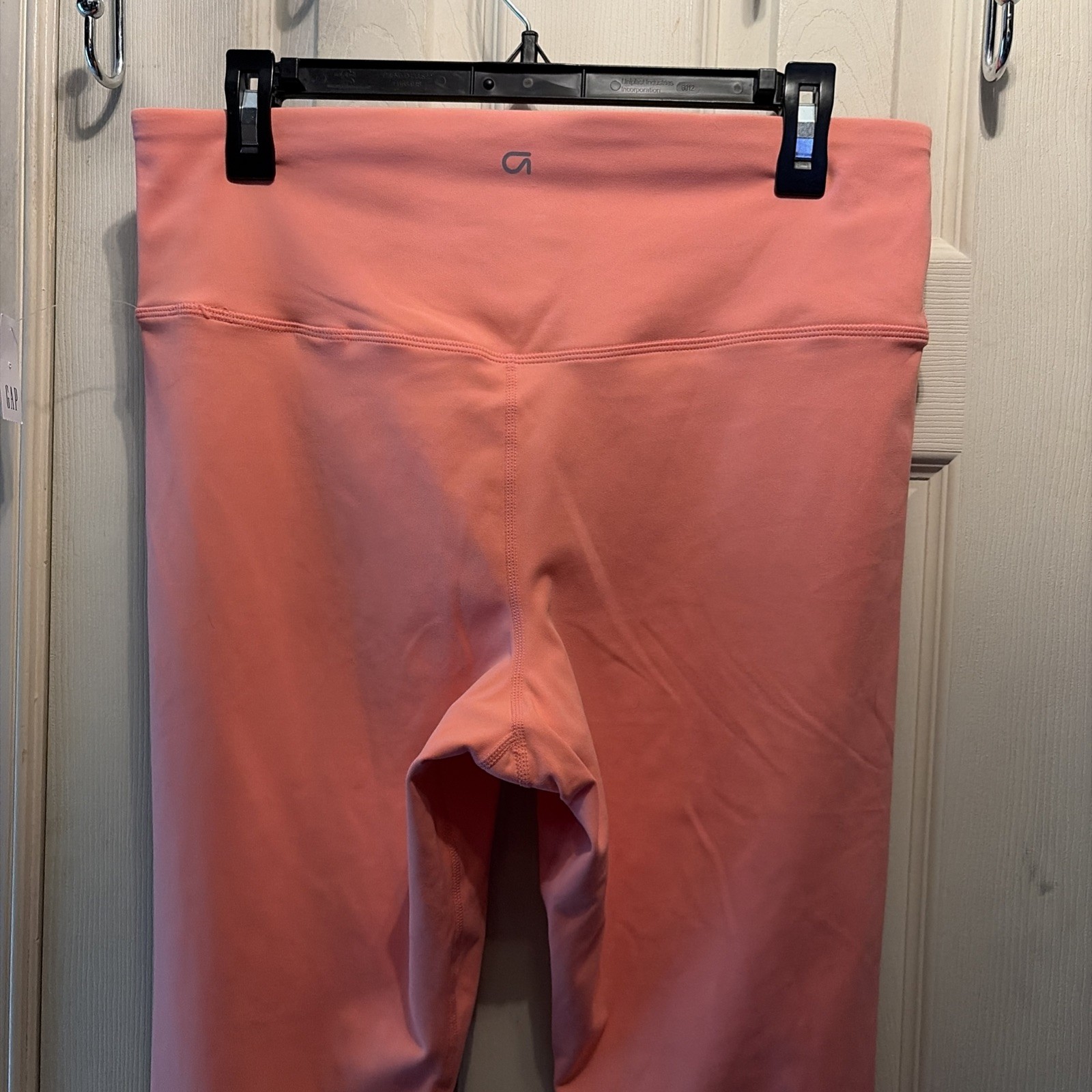 Gap GapFit Studio Sky High Legging, Bright Guava, Size Large NWT