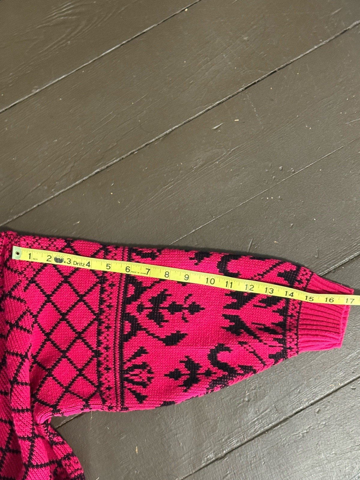 Vintage Classic Essentials Sweater Womens Large Pink Knit Crewneck 90s Made USA