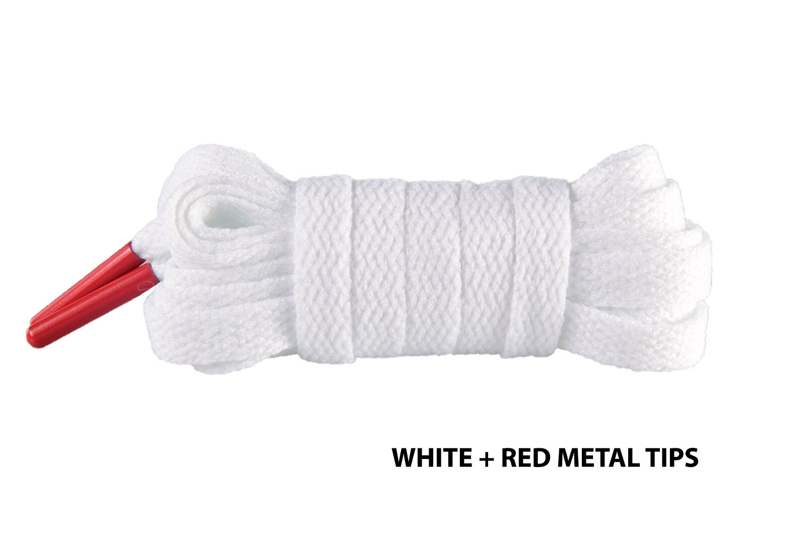 FLAT SHOELACES WITH METAL AGLETS LACE TIPS LACES FOR ALL SHOES