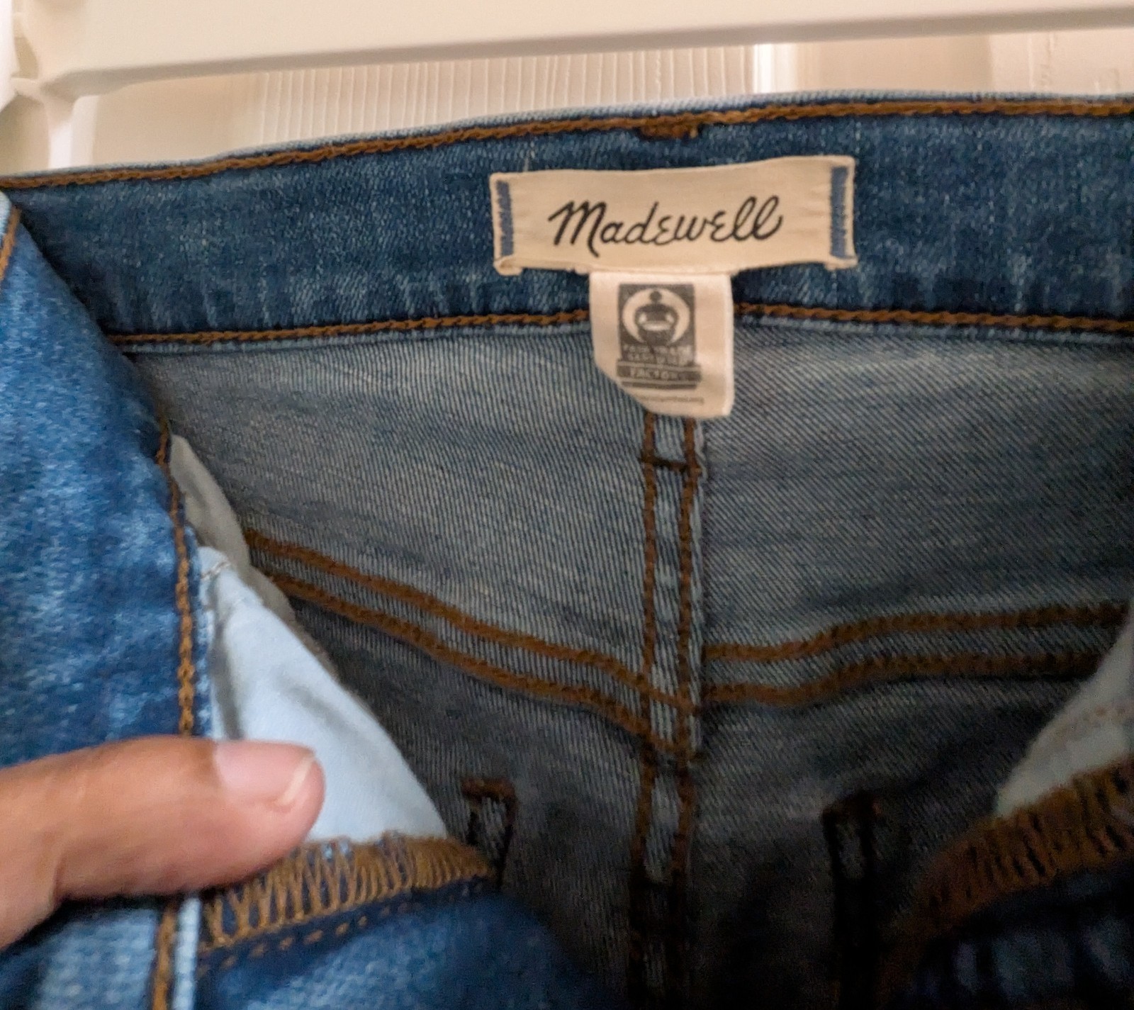 Madewell Women’s Kick Out Full Length Jeans, Size 23