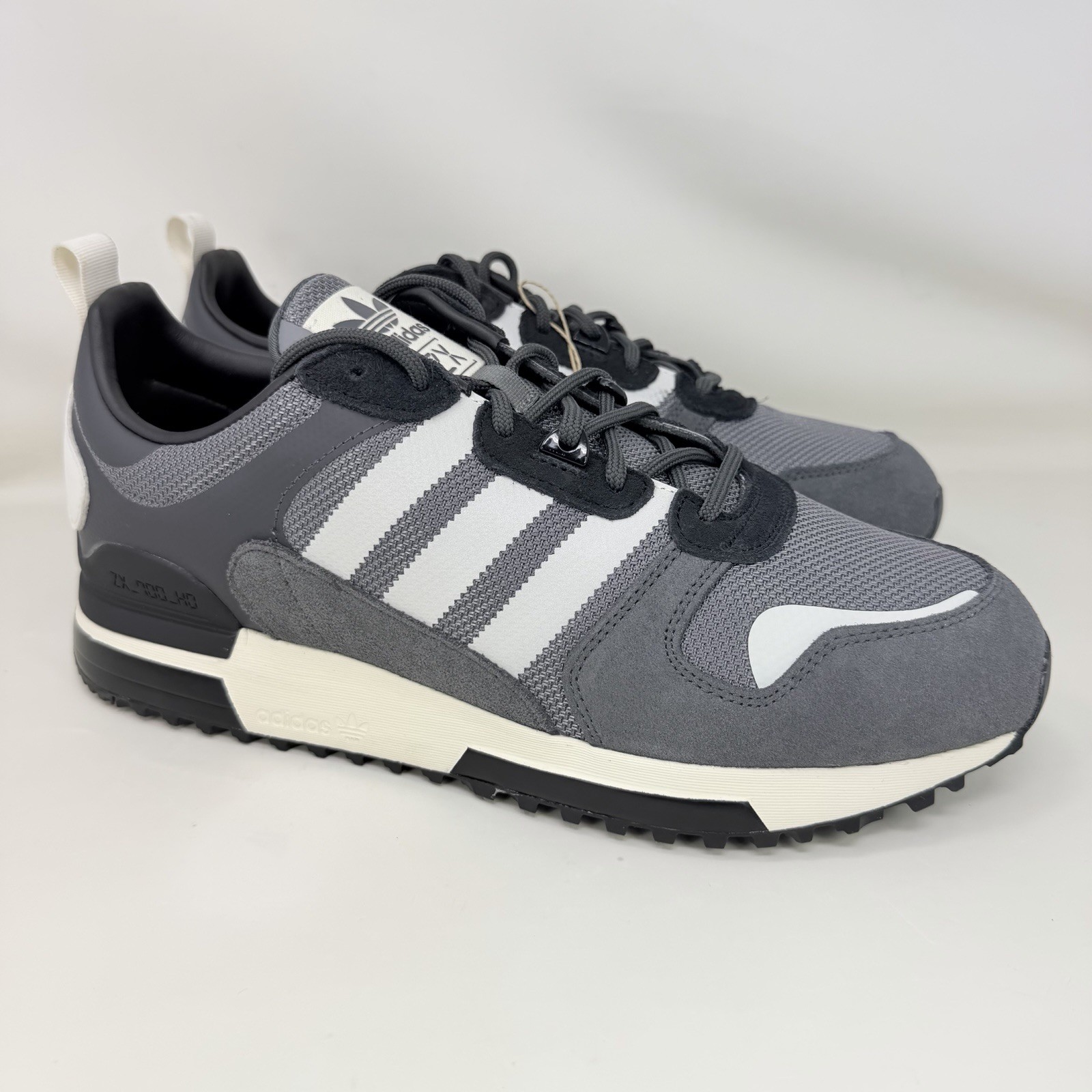 Adidas ZX 700 HD Athletic Shoes Gray White Men’s Size 11.5