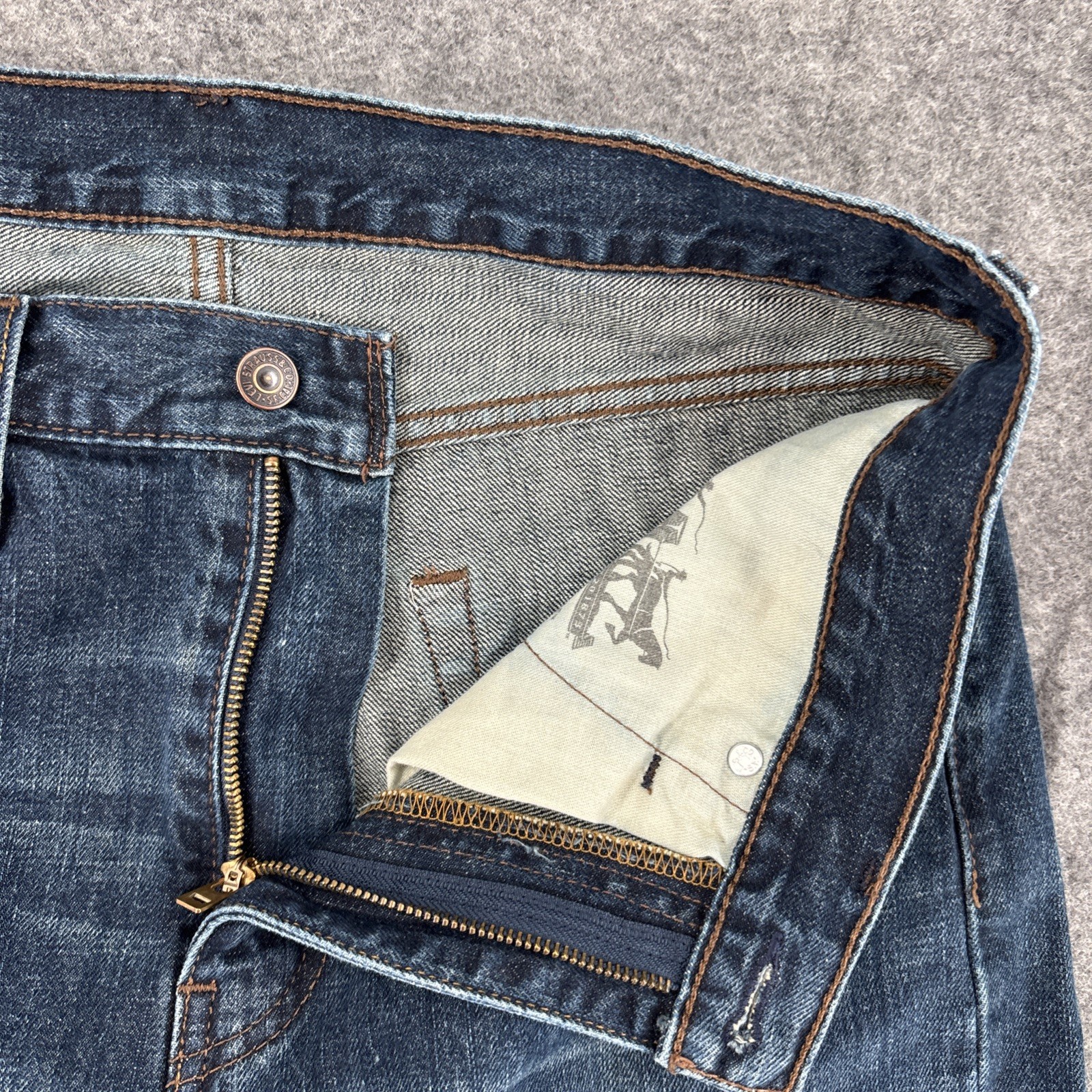 Levi’s Jeans Men’s 32 Boot 527 Blue Cowboy Western Bootcut