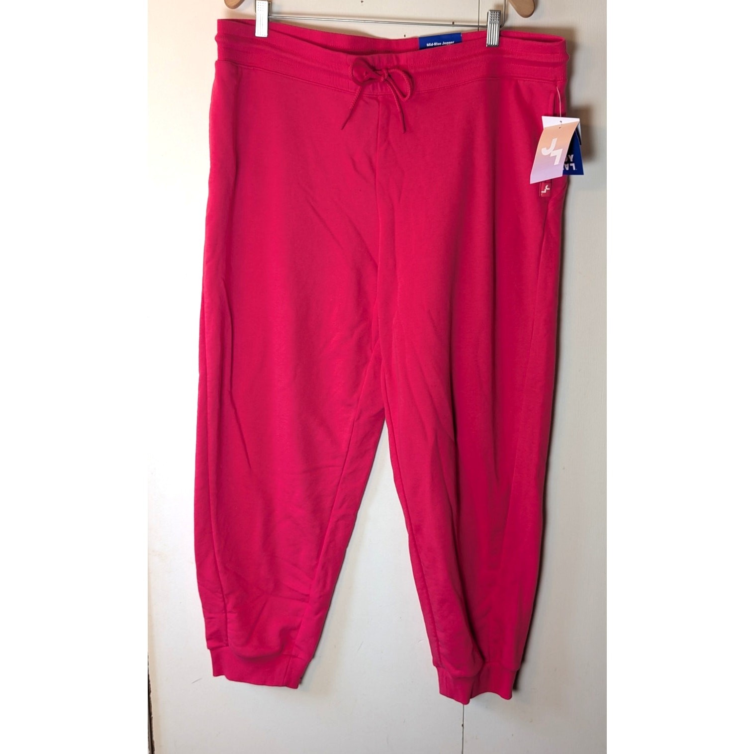 JoyLab Hot Pink Mid Rise Joggers XXL