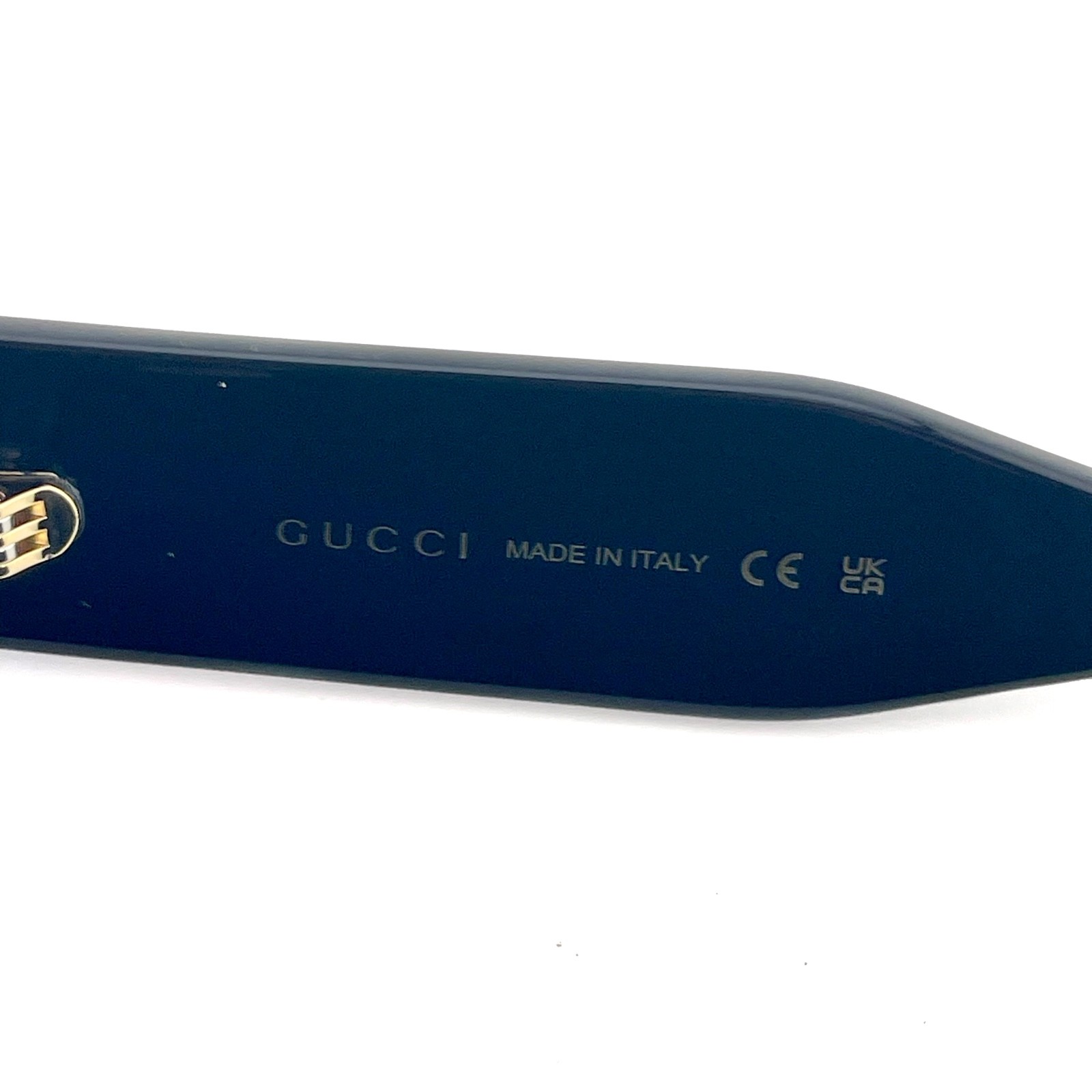 GUCCI 2068 Black Brown GG GUCCISSIMA Print Logo GG2068SA Geometric Sunglass 004