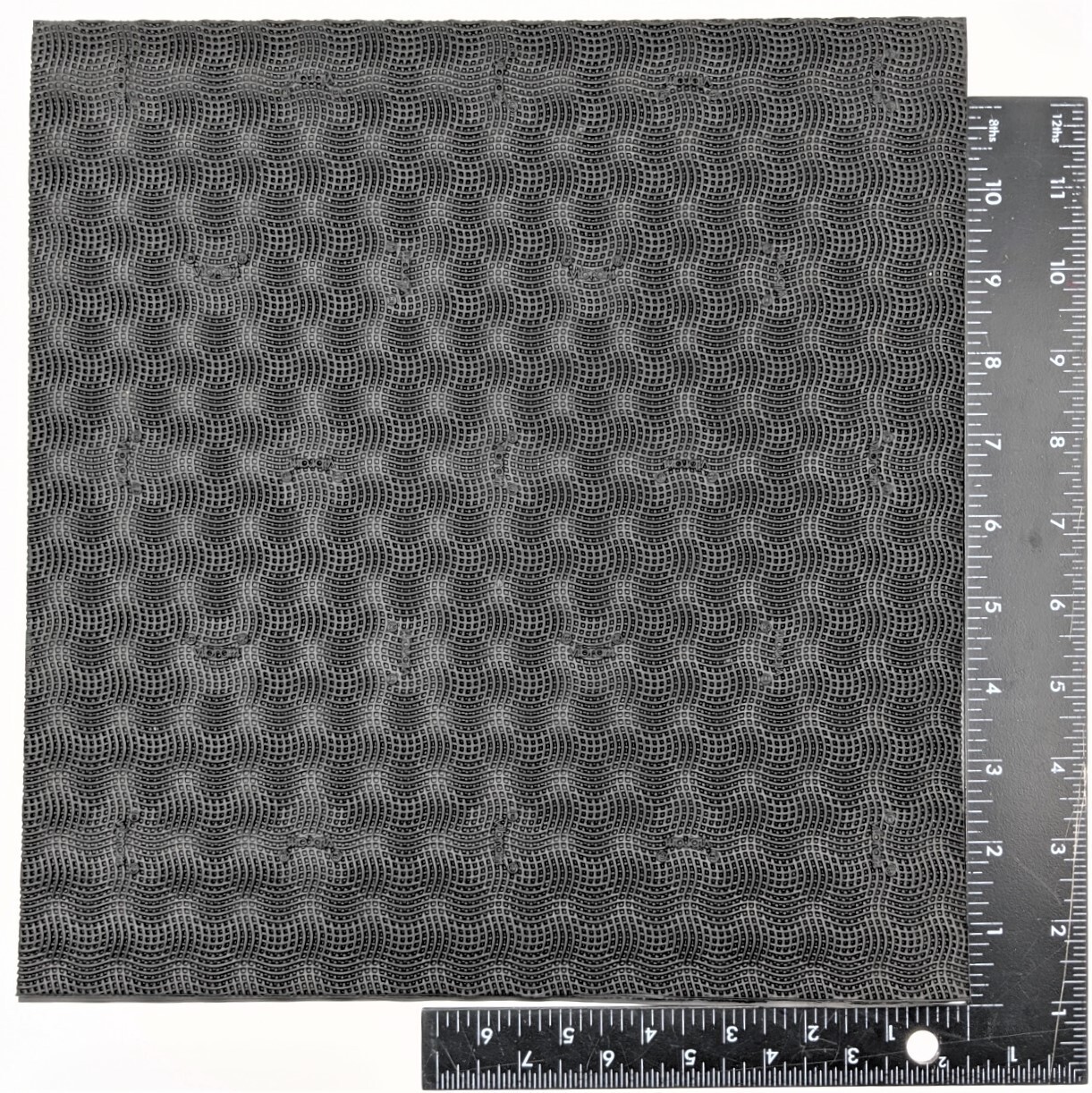 VIBRAM CHERRY SOLING Rubber Panel/ 4mm Thick / 11.75″X 11.25″/ Shoe Repair