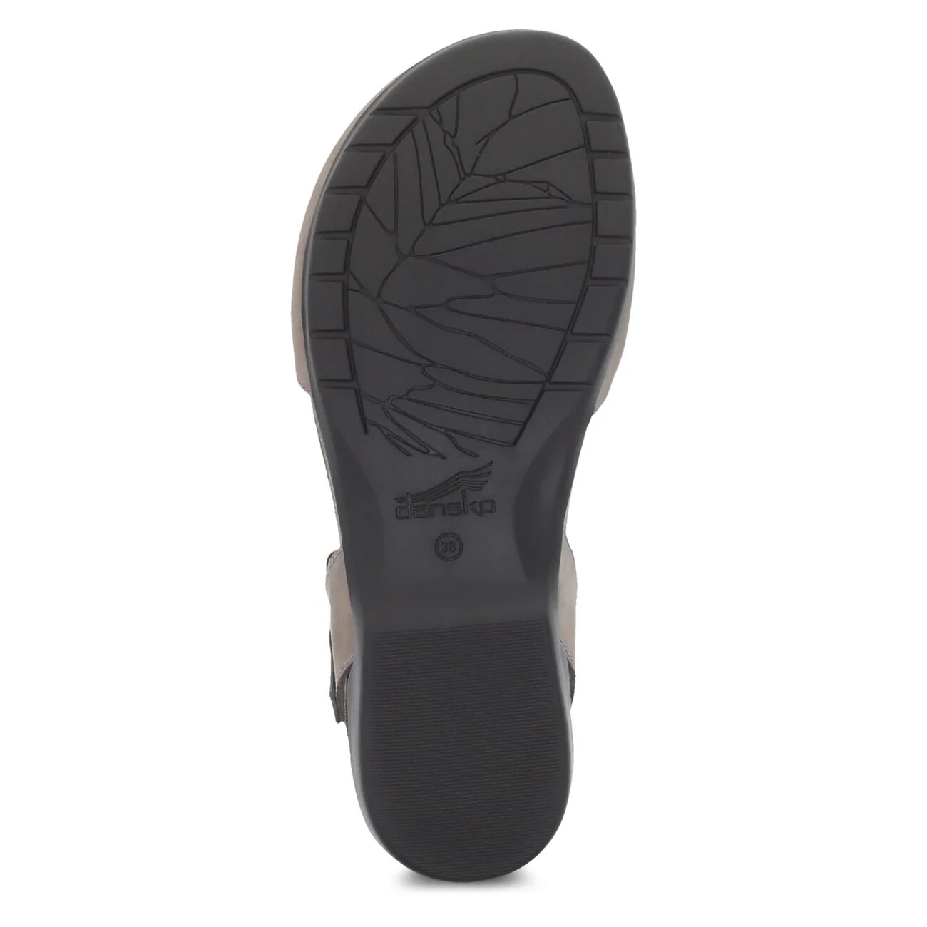 Dansko Women’s Rowan Closed Toe Sandals – Taupe Milled Nubuck NWB