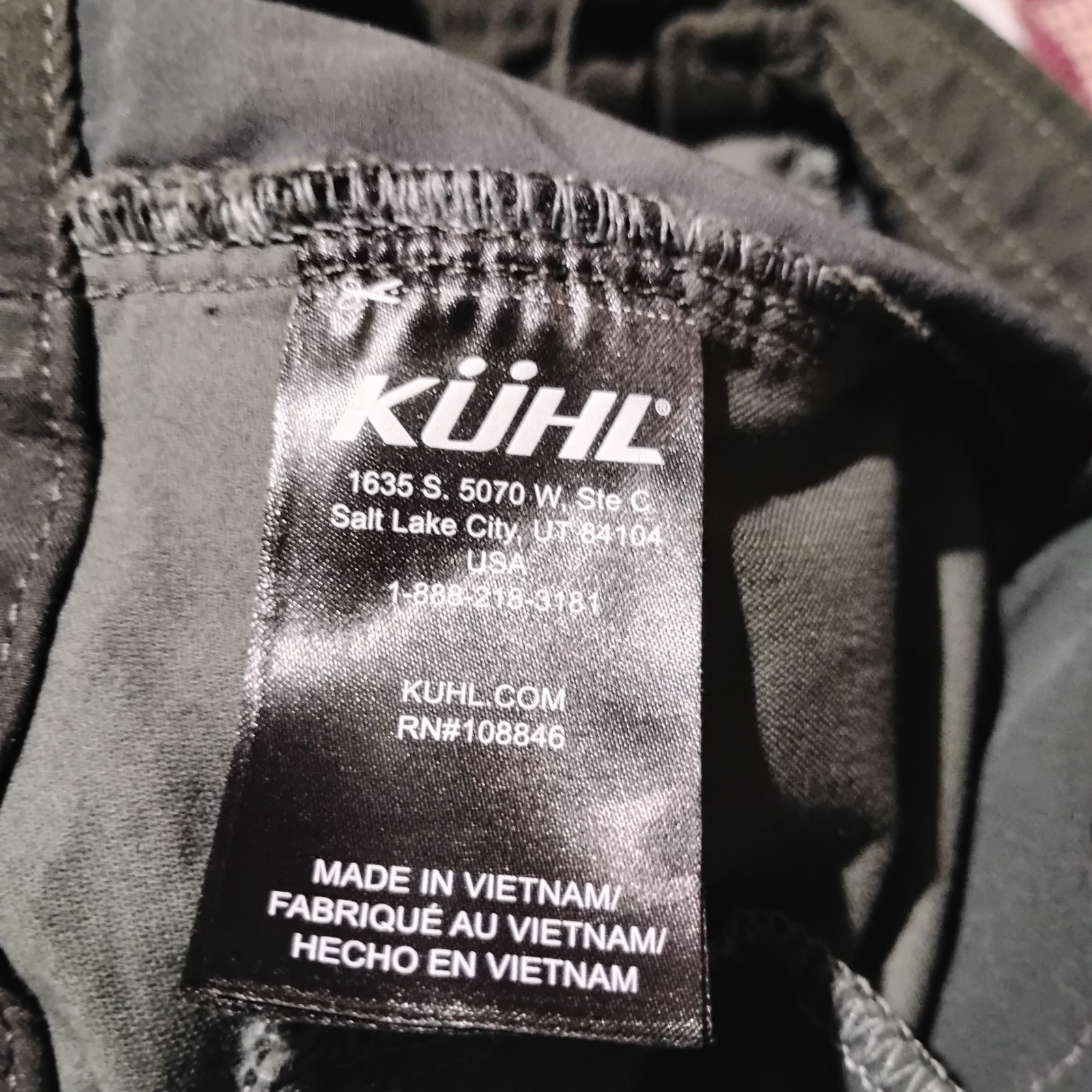 Kuhl Resistor Lite Chino Men’s Pants 36/30 Olive Green