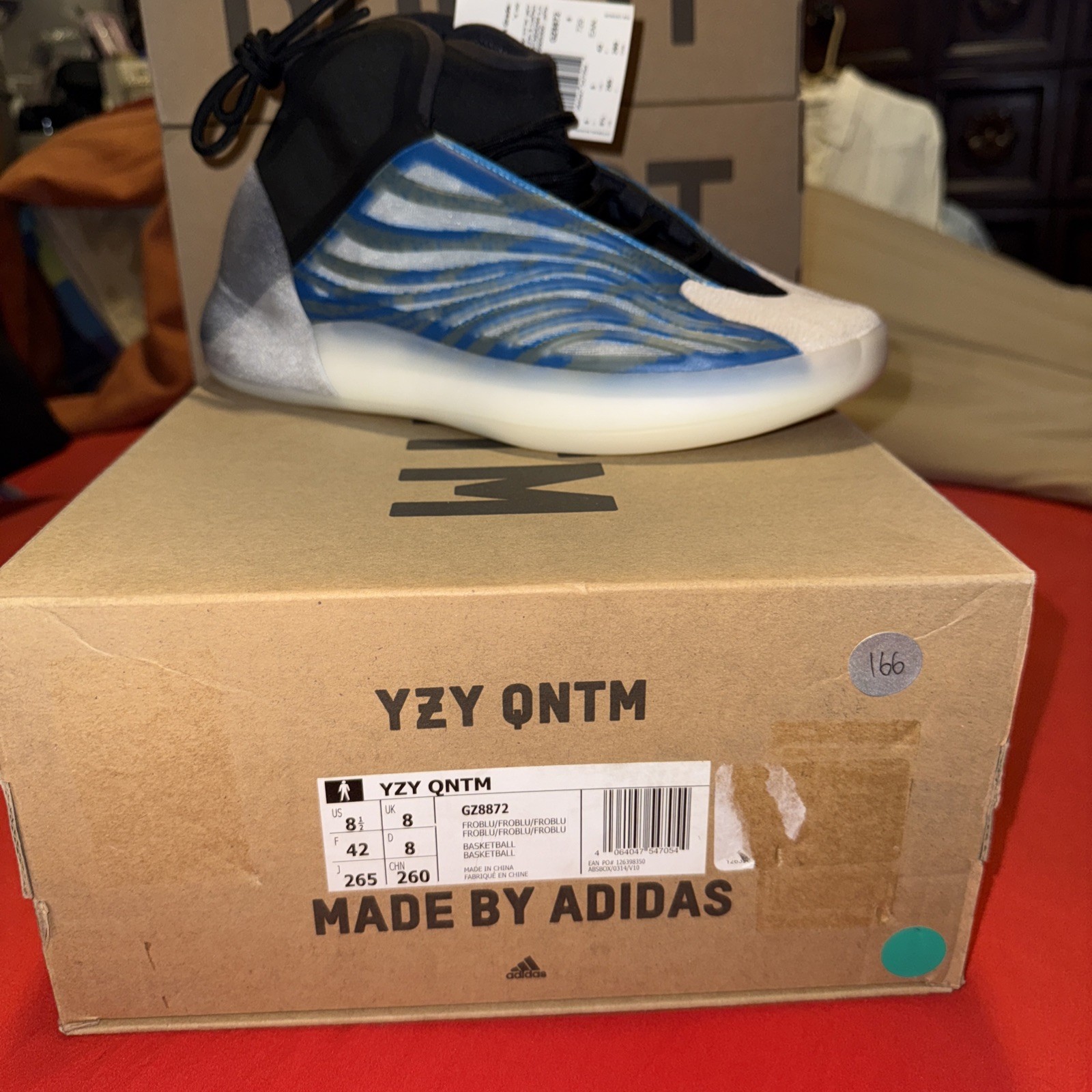Size 8 1/2 – Adidas Yeezy Quantum Frozen Blue