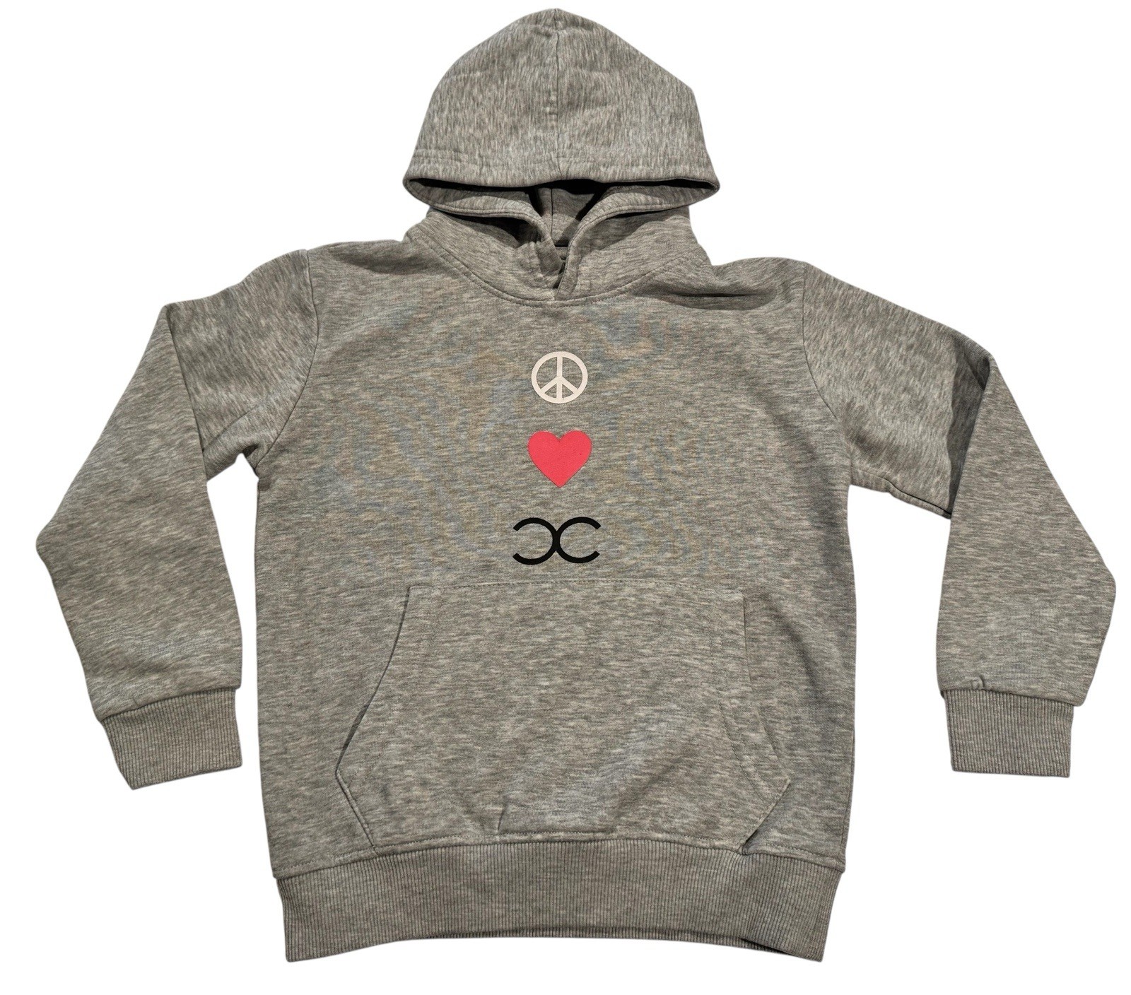 Girls Celebrity Dance Sweatshirt Grey Youth Small 5/6