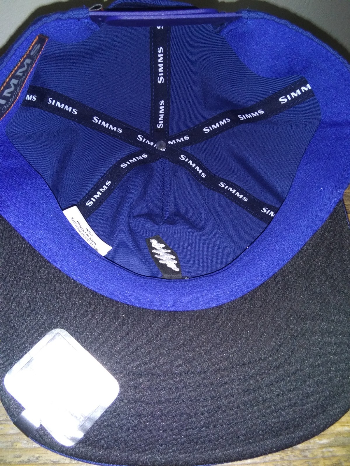 New Simms Fishing Hat – The Grateful Dead Lighting Bolt & Fish Lure Baseball Cap