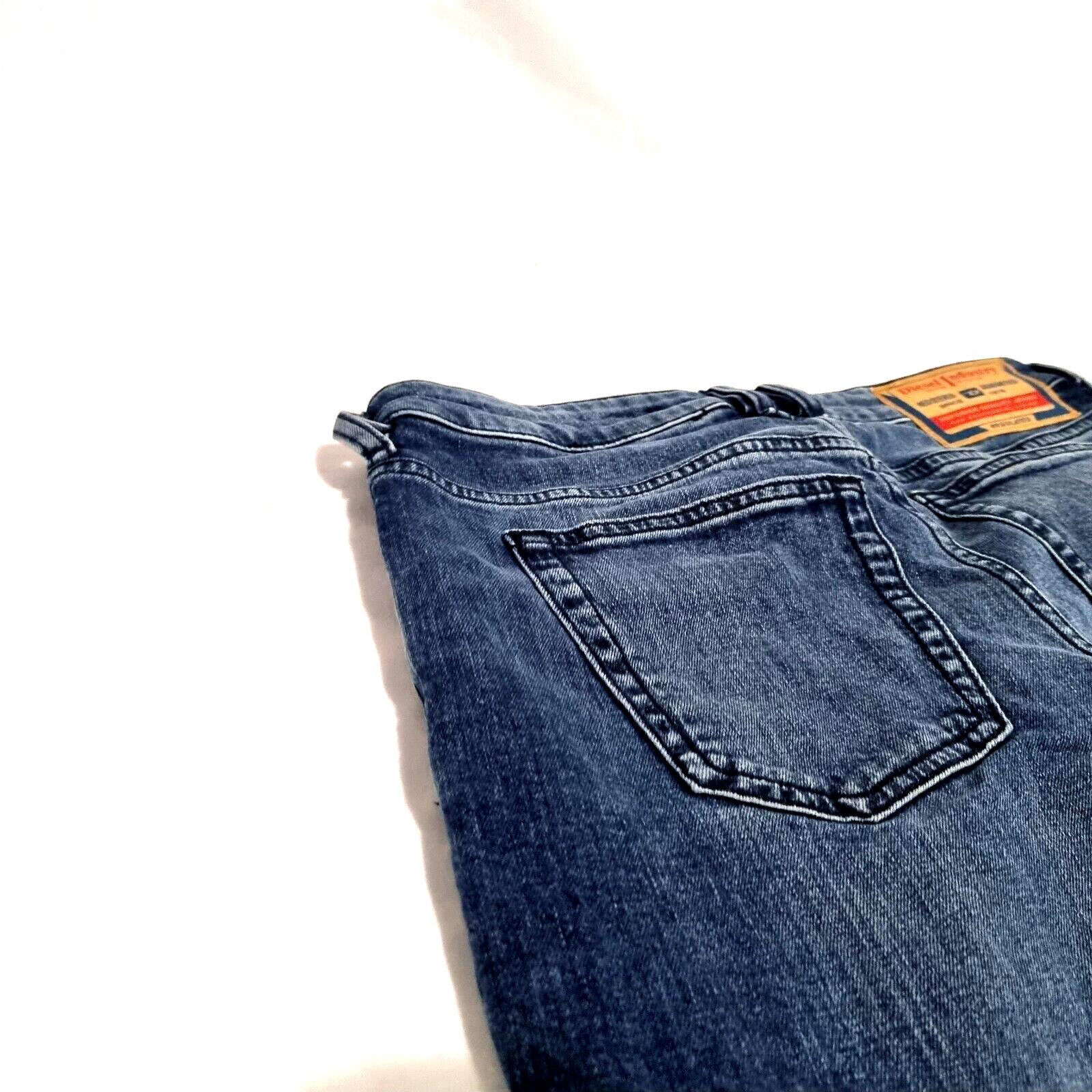 Diesel Men Jeans Sleenker 1979 Blue Denim Mid Rise Slim Leg Size 29 L30