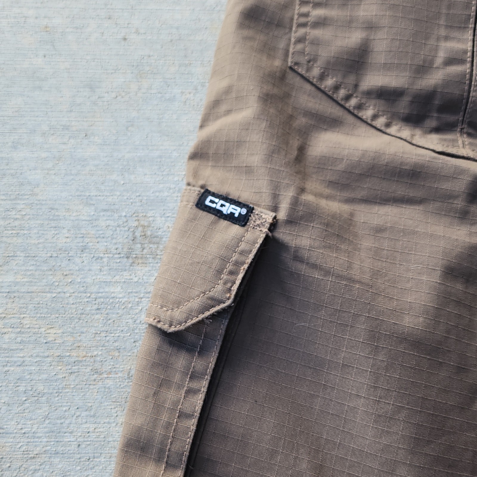 CQR Tactical Cargo Pants Men’s 34×32 Coyote Brown Ripstop Utility Hiking Work