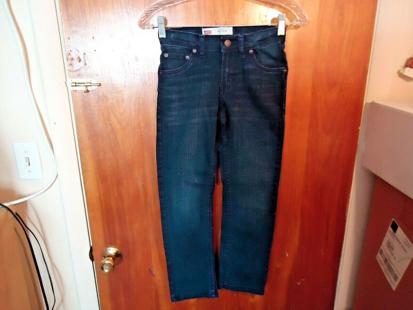 Boys Levis Size 8 Reg.W24 L22 511 Slim Blue Jeans ” GREAT PAIR “