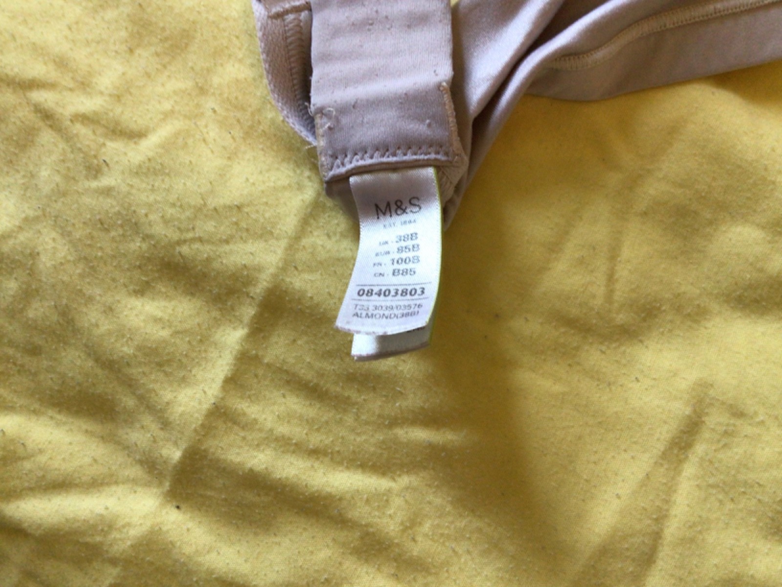 H&M . Size EUR 38 Dress. Light brown. 100% Poly Easter. Machine wash