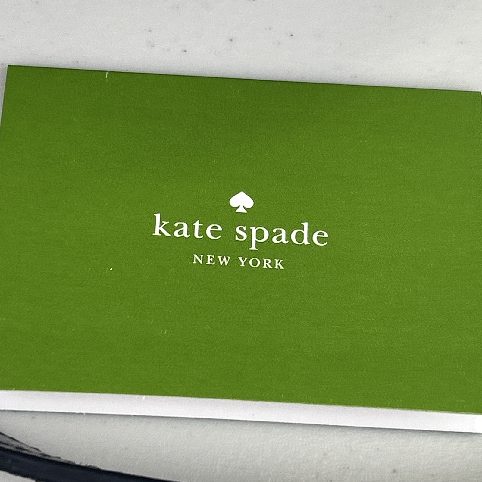 Kate Spade Nylon Crossbody Purse Navy & Taupe with Navy Leather Adjustable Strap