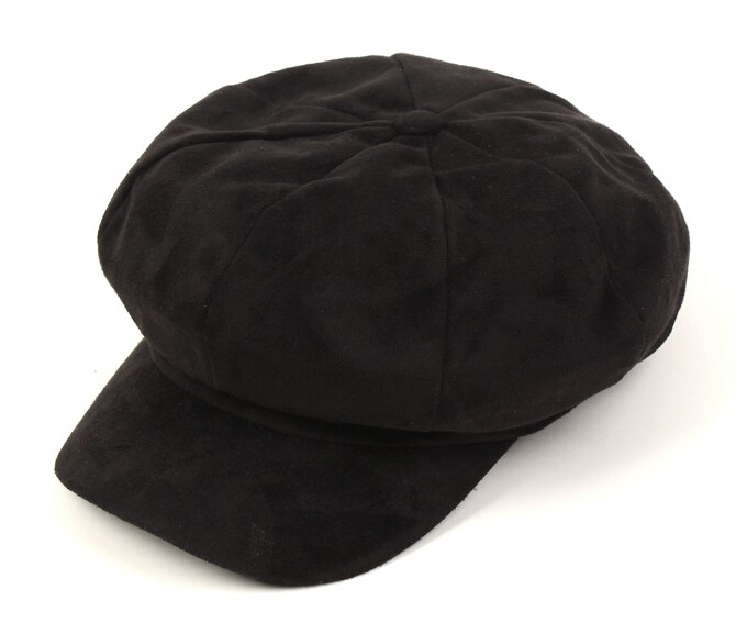 [UNIVERSAL CHEMISTRY] BTS Jimin Suga Black Newsboy Cap Black Hat