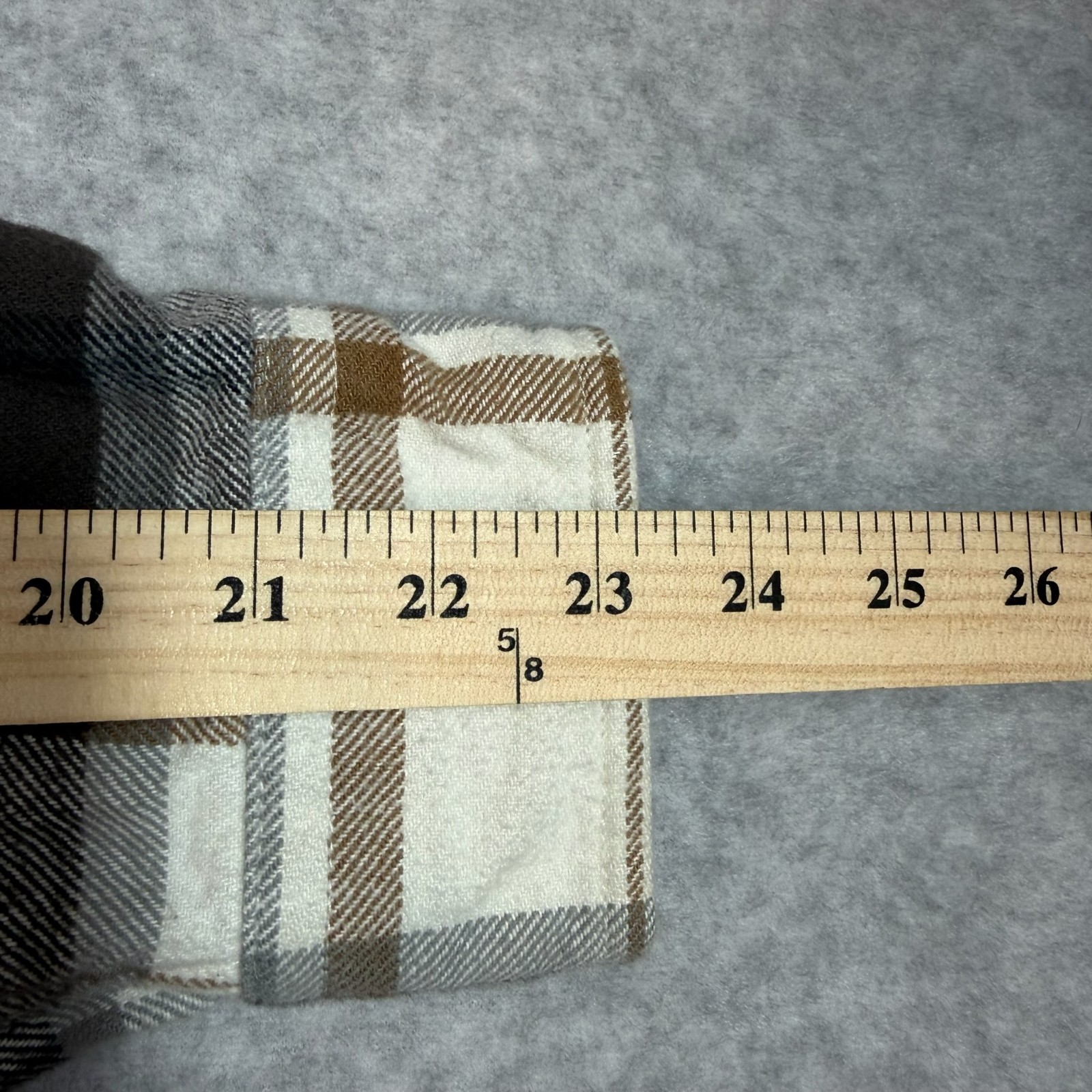 Red Head Heavyweight Flannel Shirt Men’s XLT Brown Black Plaid Cotton Workwear