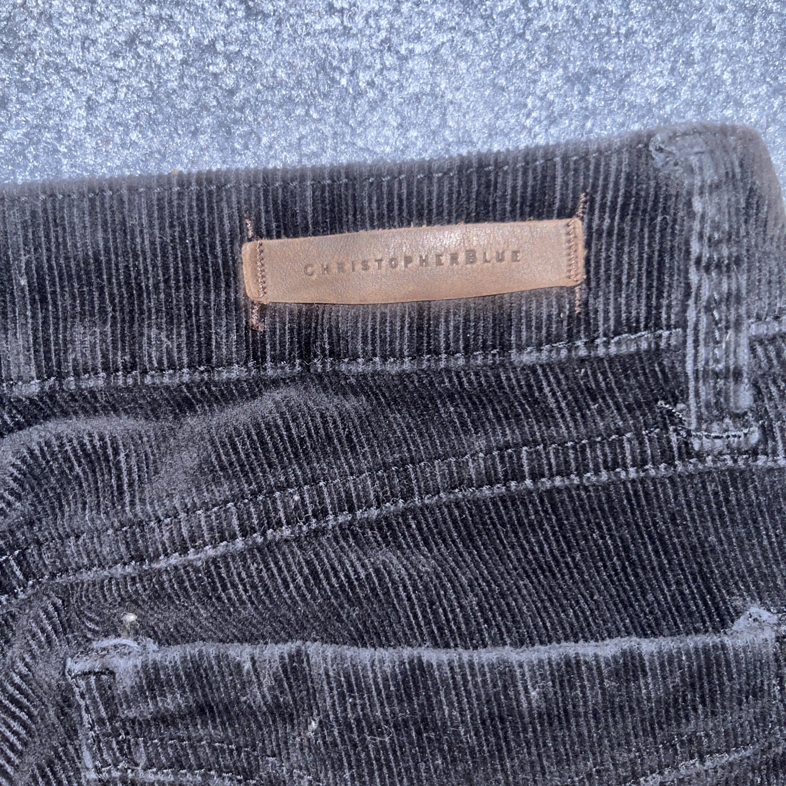 CHRISTOPHER BLUE Women Strecth Straight Leg Dress Pants, Size 4 Black