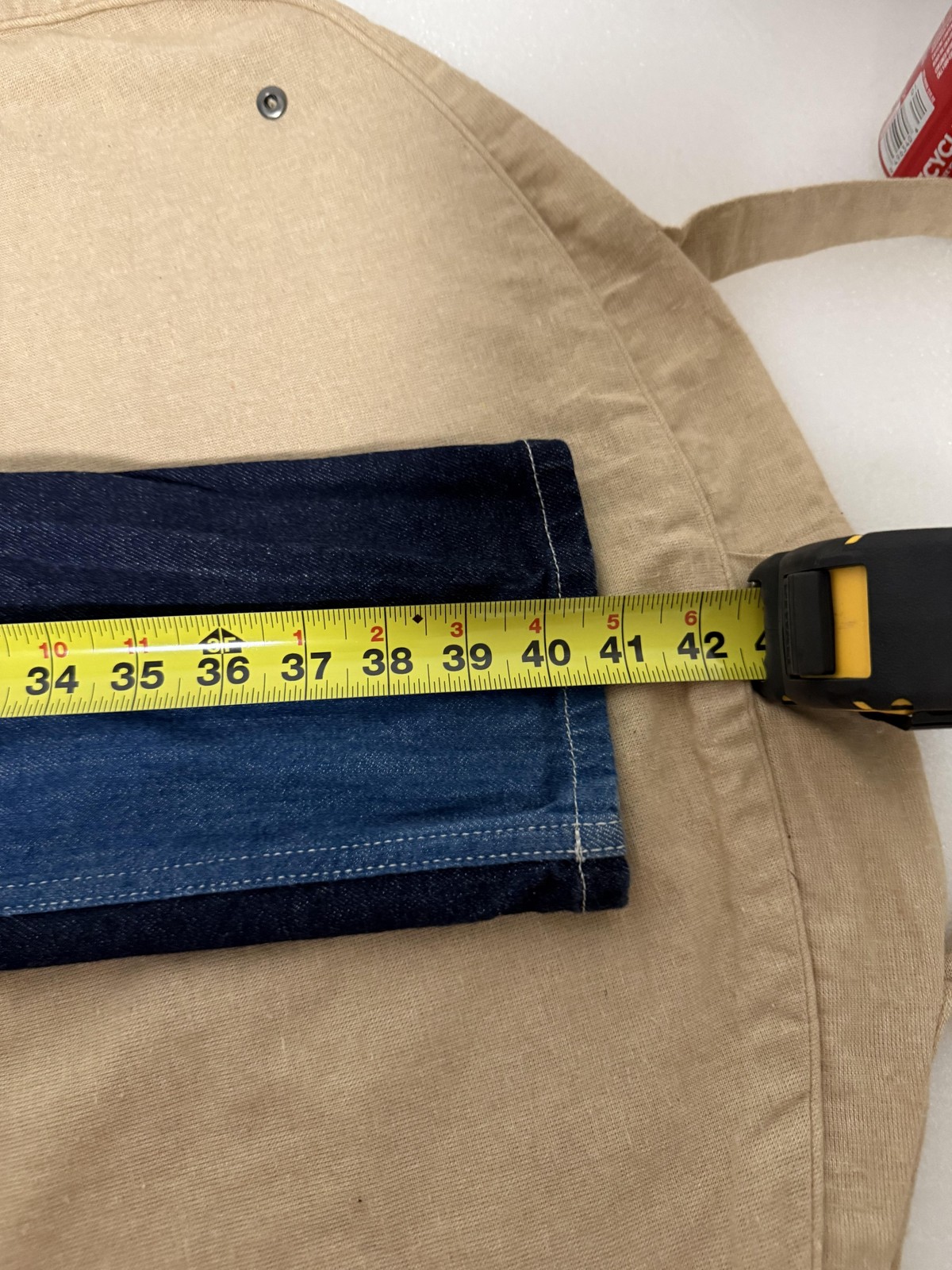 Chloe Jeans Womens 34 Blue Ultramarine Colorblock Two Tone Panel High Rise Denim