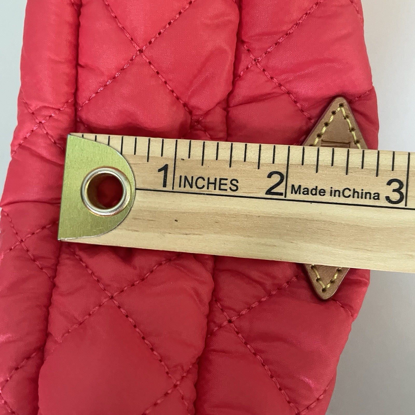 MZ Wallace Metro Belt Bag Watermelon Red Pink Sling Purse Summer Travel EUC