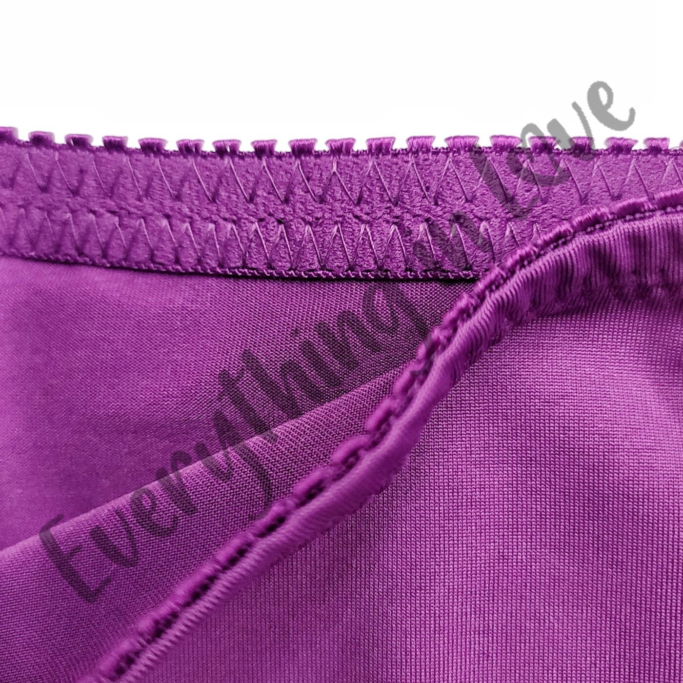 Wakoii Mid-High Waist Stretch Nylon Breathable Full Coverage Satin Brief Panties