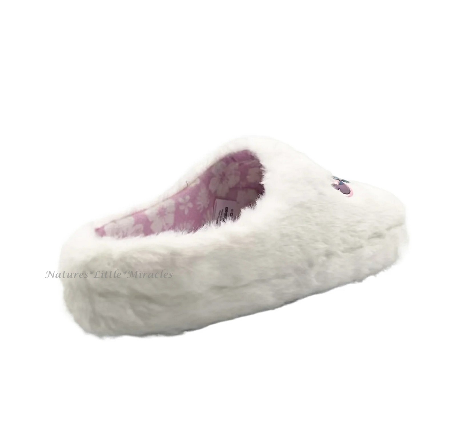 Disney Lilo and Stitch & Angel Womens Slippers Size 11-12 Faux Fur Adult XL NWT