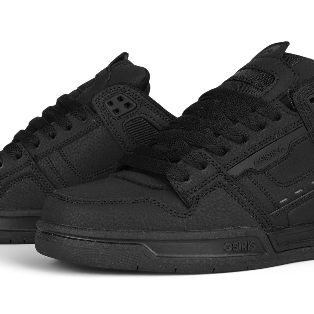 Osiris Peril Skate Shoes – Black/Black/Black