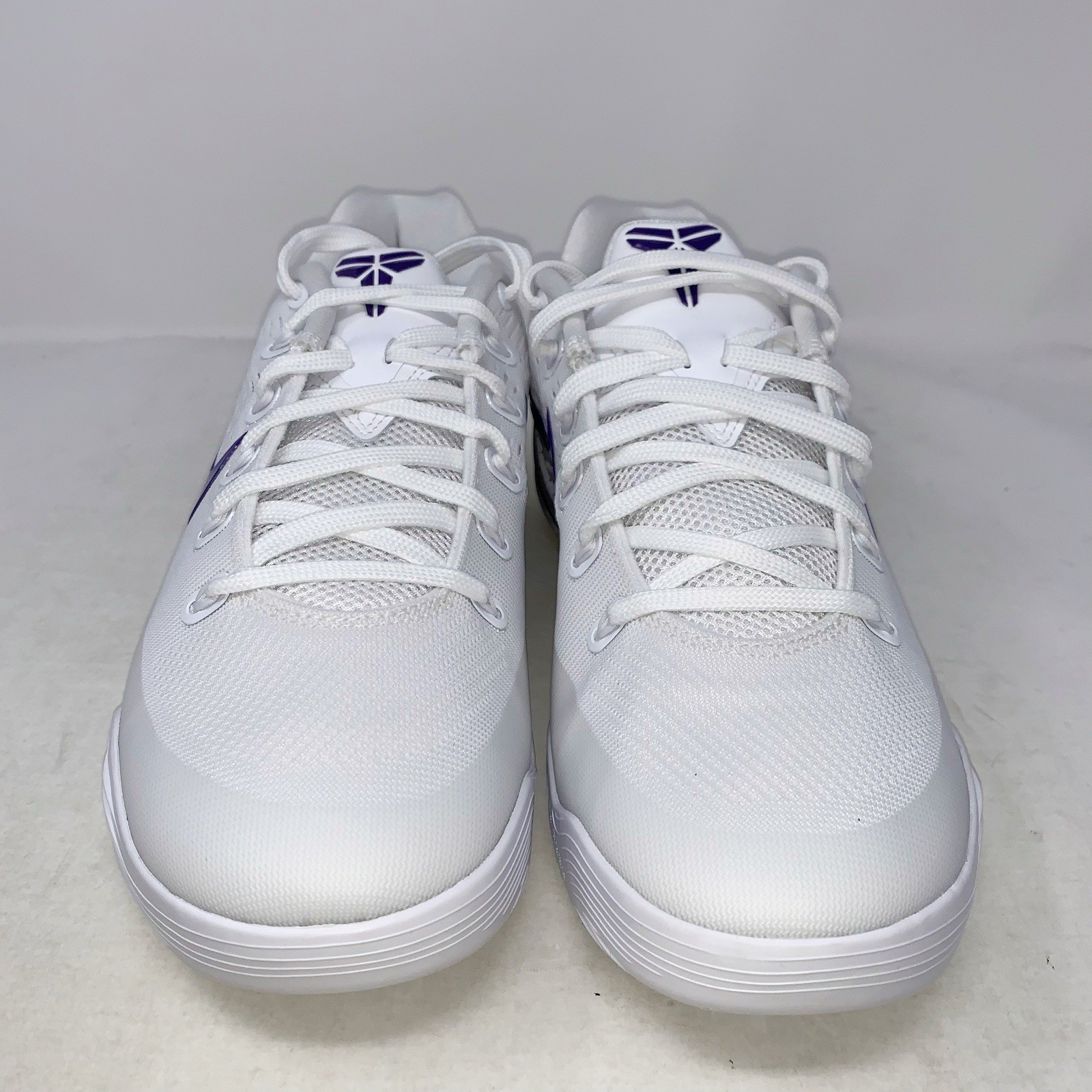 Nike Kobe 9 Elite Low Protro ‘LA Lakers Home’ White Sneakers, Size 12 IH1401-100