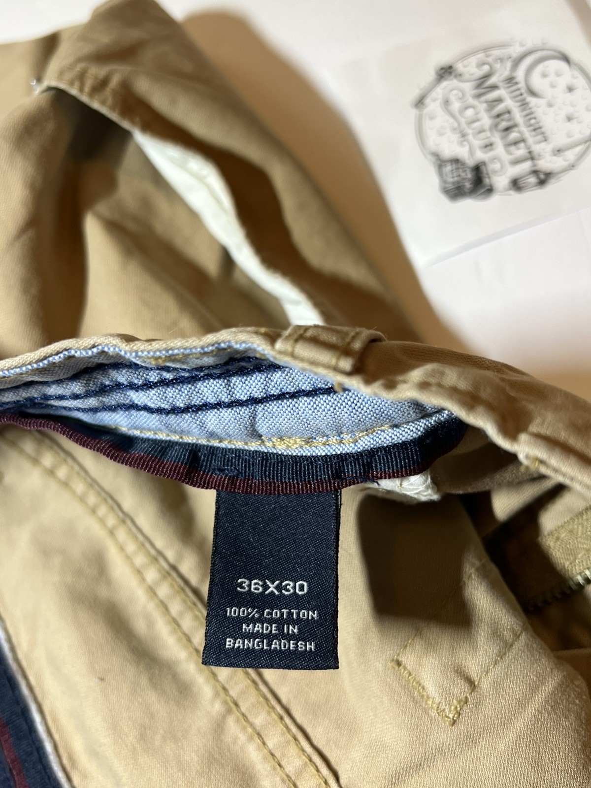 Daniel Cremieux Classics Men’s Brown Chino Pants Size 36×30. Excellent Condition
