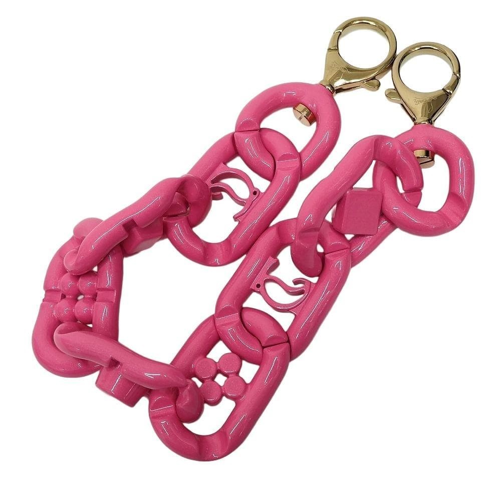 Christian Louboutin Loubilia 1235471 Chain Bag Pink US 7.9in Leather New Japan