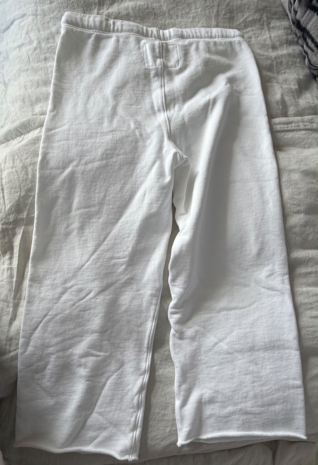 Frank & Eileen 2 Piece NEW Terry Set White Travel Pant And Top