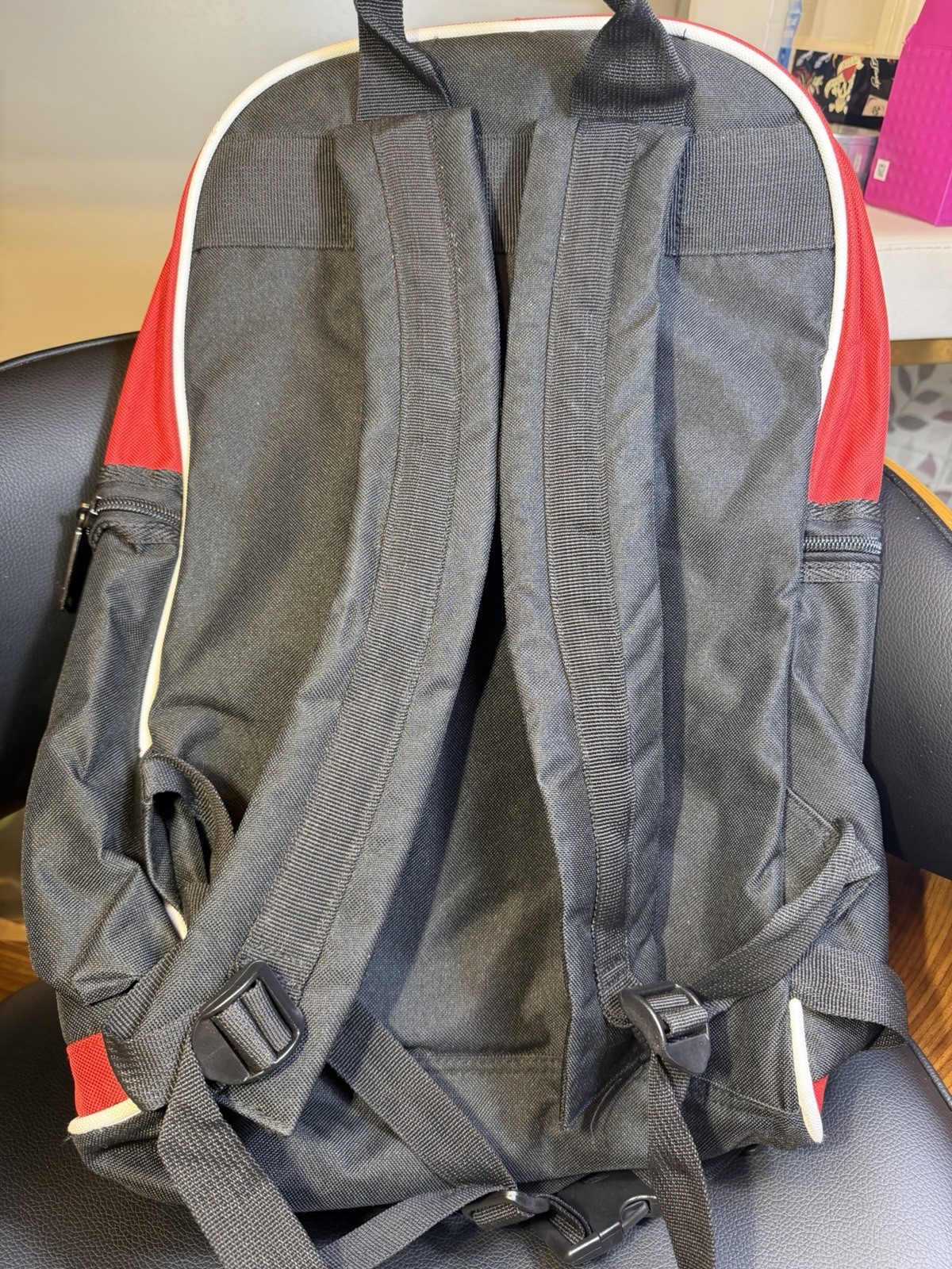 Backpack Select Sport Black Red 17-13-9”