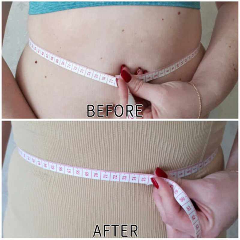 Shaperin All Day High-Waisted Body Shaper Shorts Slim Tummy Control Shapewear US