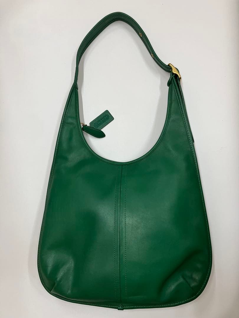 [Excellent Condition] COACH Ergo Shoulder Bag, Green, Ergo33
