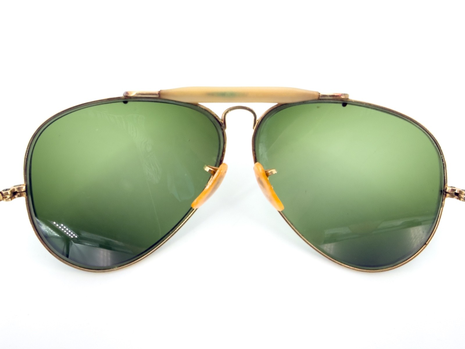 Ray Ban Bausch & Lomb B&L Sunglasses FRAMES 1/10 12k GF 58mm Outdoorsman M656