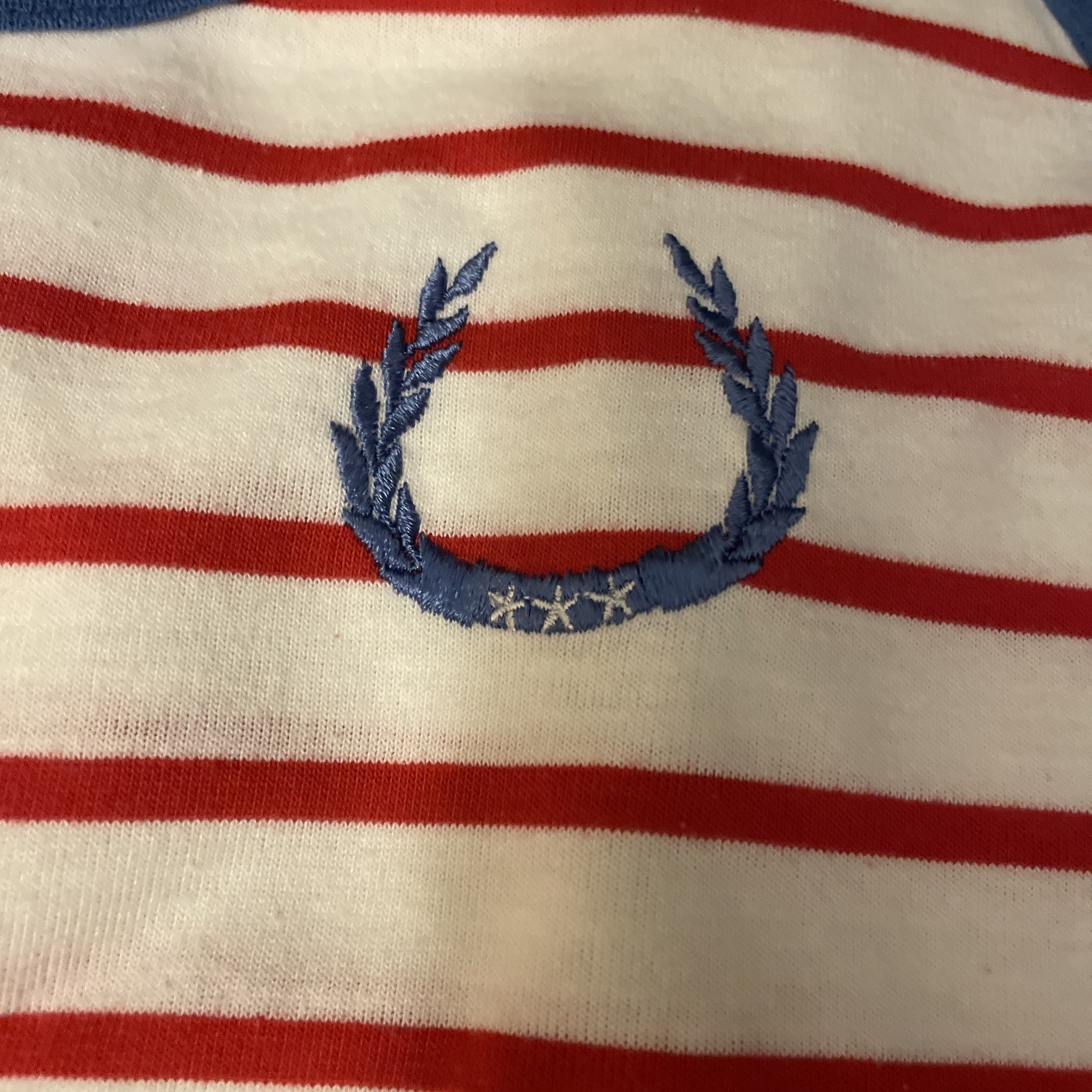 Vintage 80s Striped Ringer Tank Top Red White Blue USA Banded Hem Women’s 22W