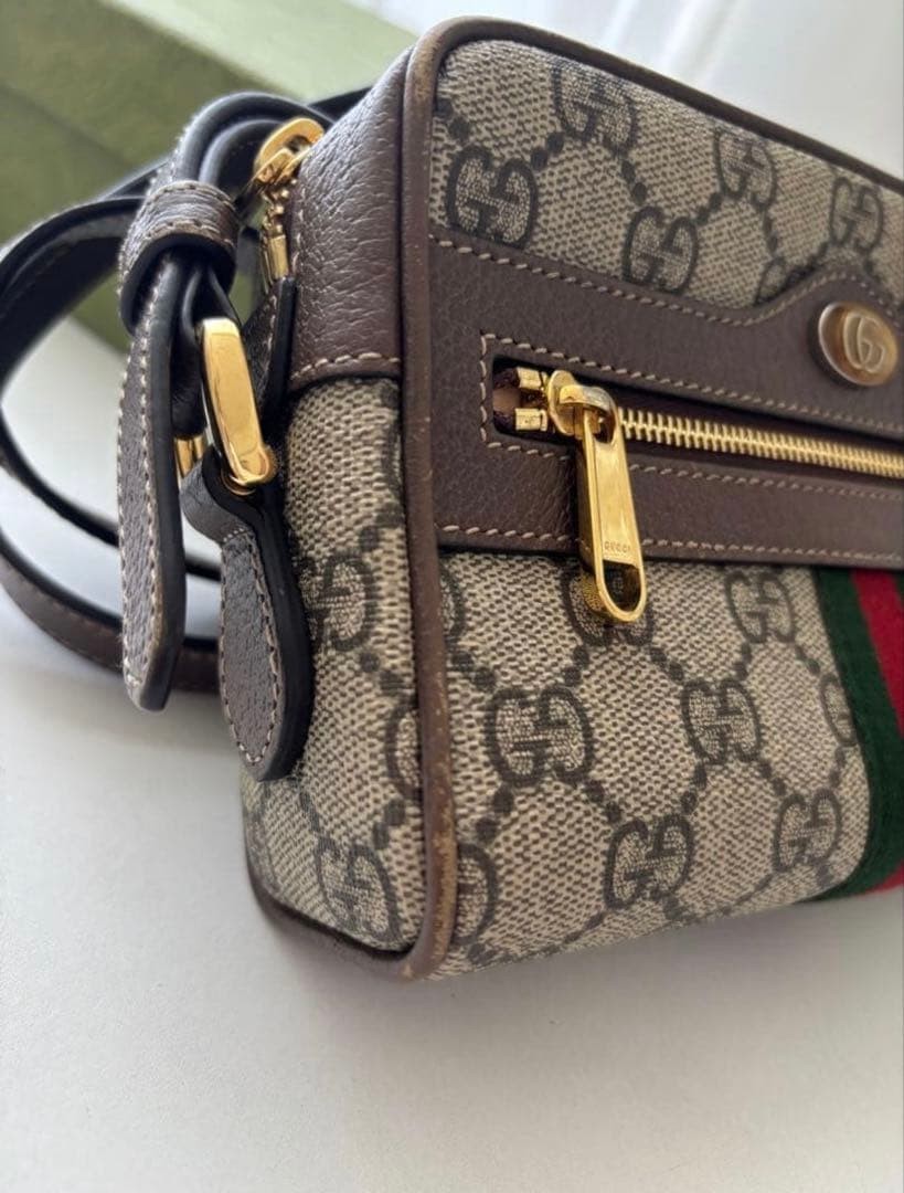 GUCCI Minnie Shoulder Bag Ophidia Gift Present 0620b