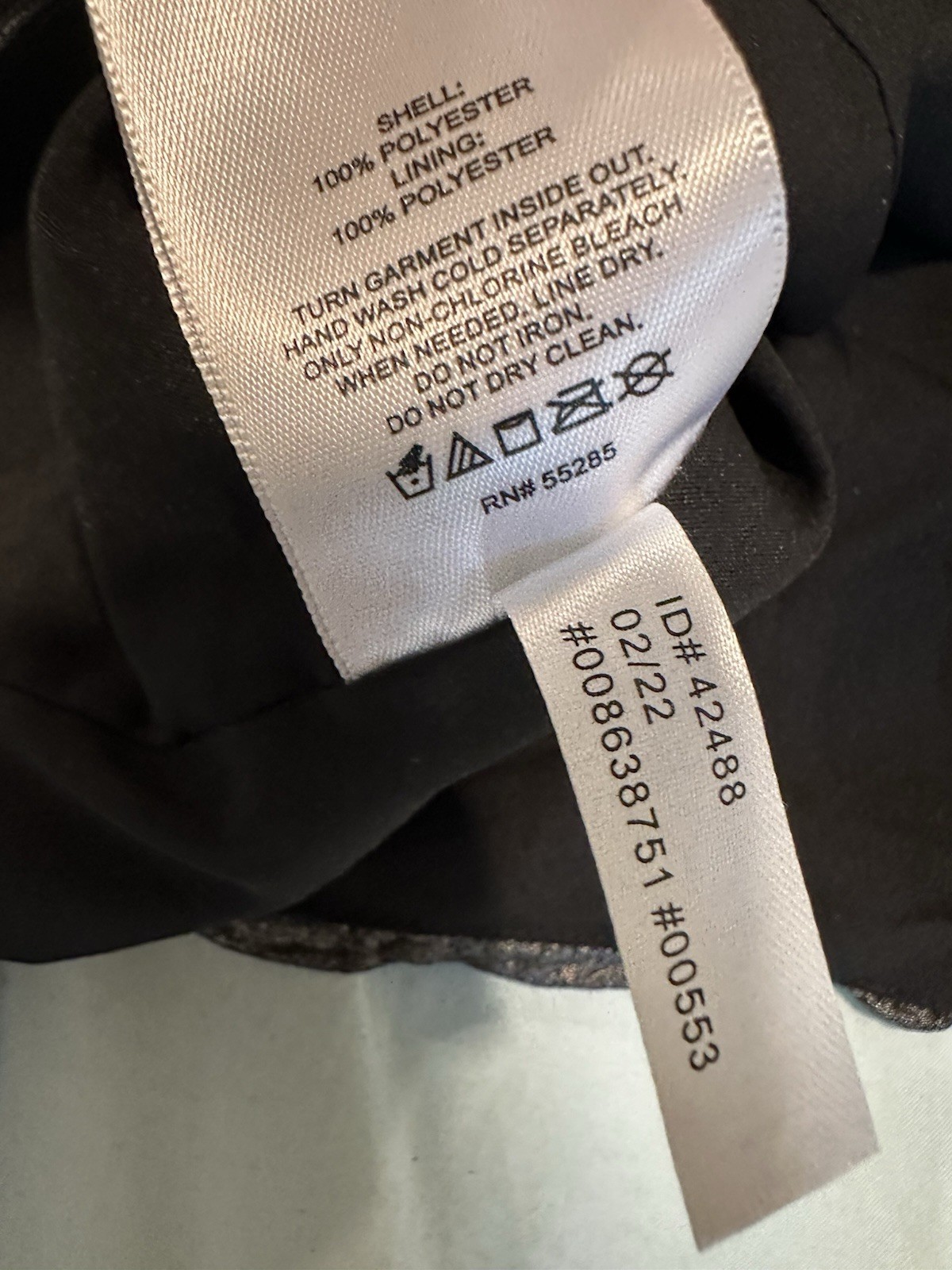 NWT Express Sz:S Pleated shimmer Metallic Bow Back Top Formal Cocktail Gray