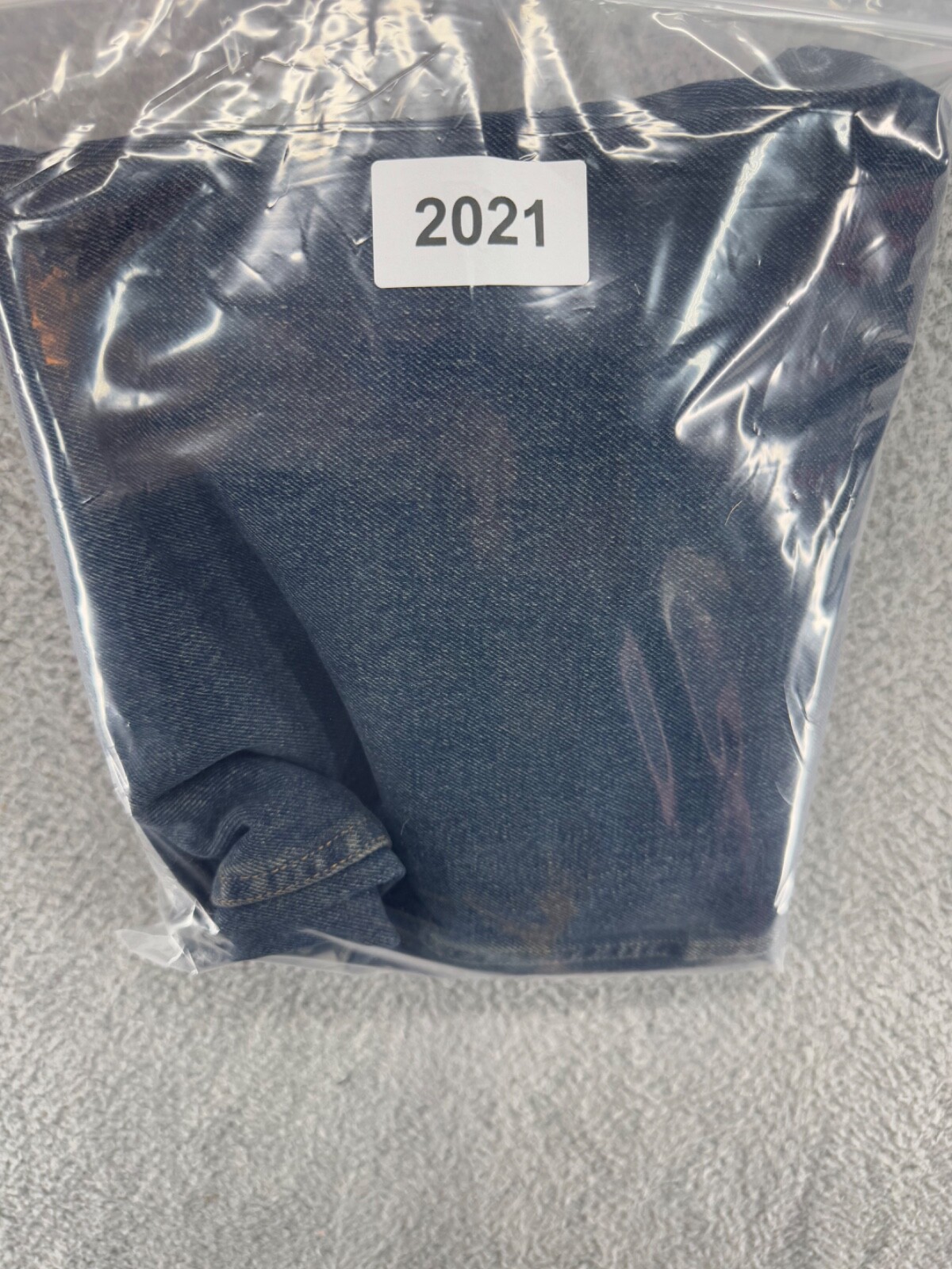 Rustler Men’s Relaxed Fit Denim Blue Jeans Cotton Pants Size 38×24 1087634TD