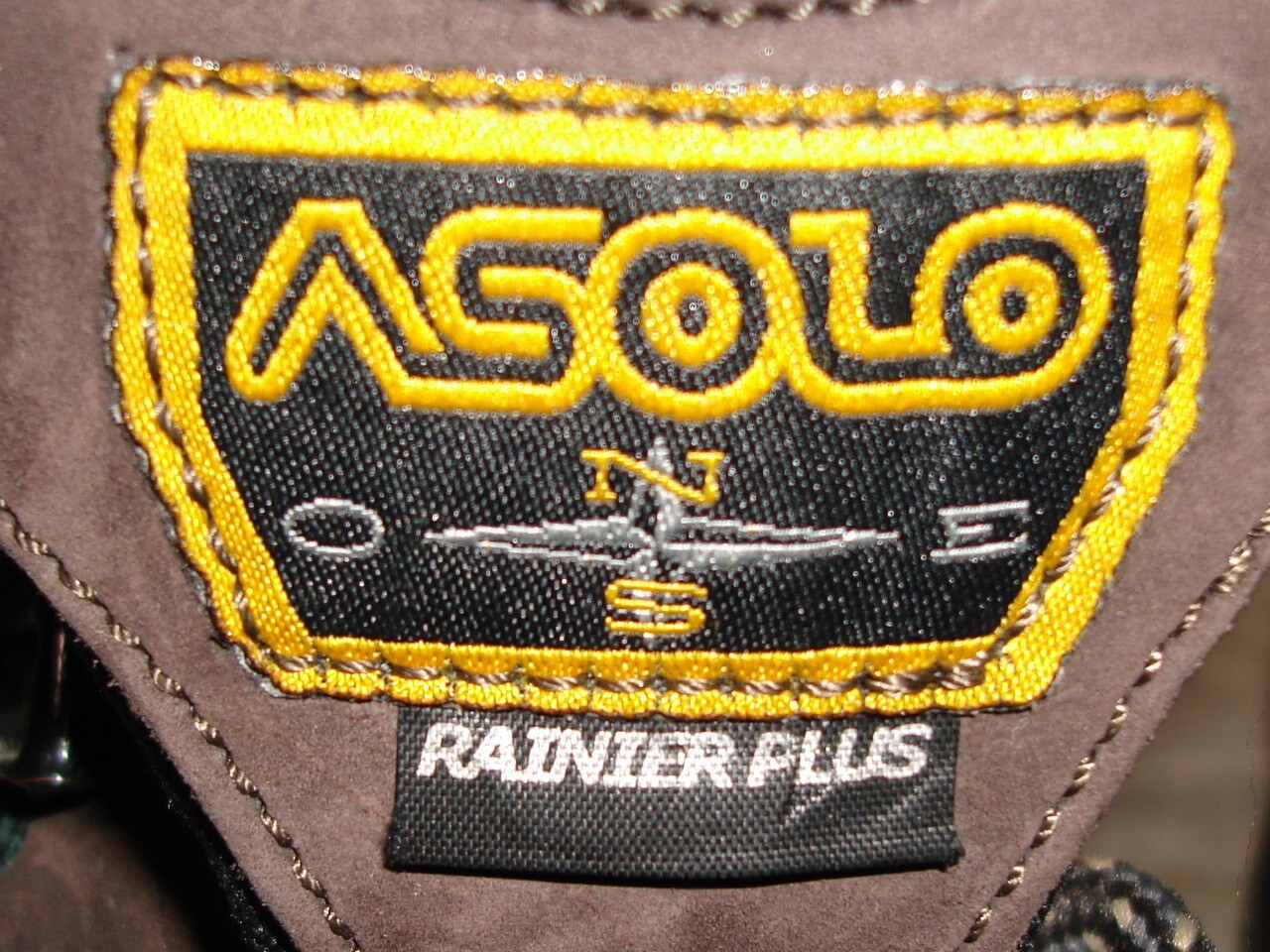 NEW Asolo Rainier Plus Hiking Boots Vibram Soles Brn. Leather Mens 7.5 EU 40 2/3