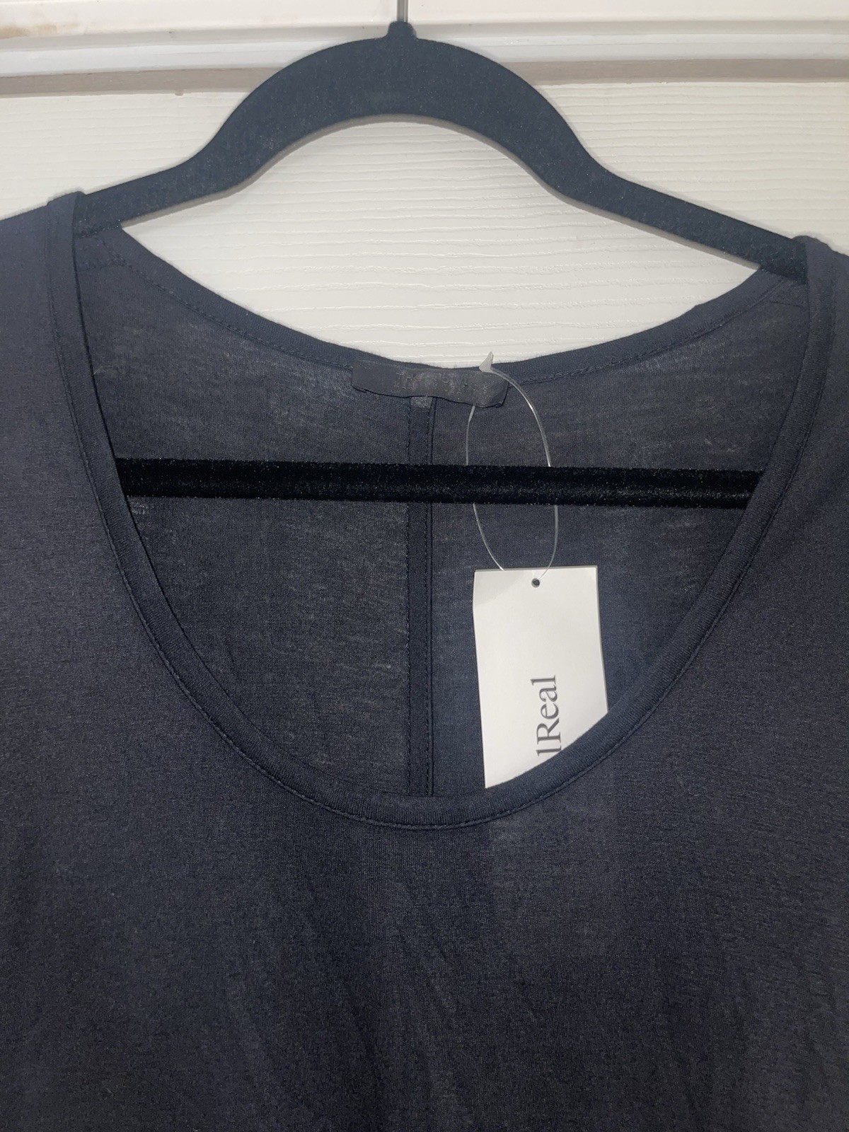 The Row Women Black Basic T-Shirt Short Sleeve Round Neck Size S