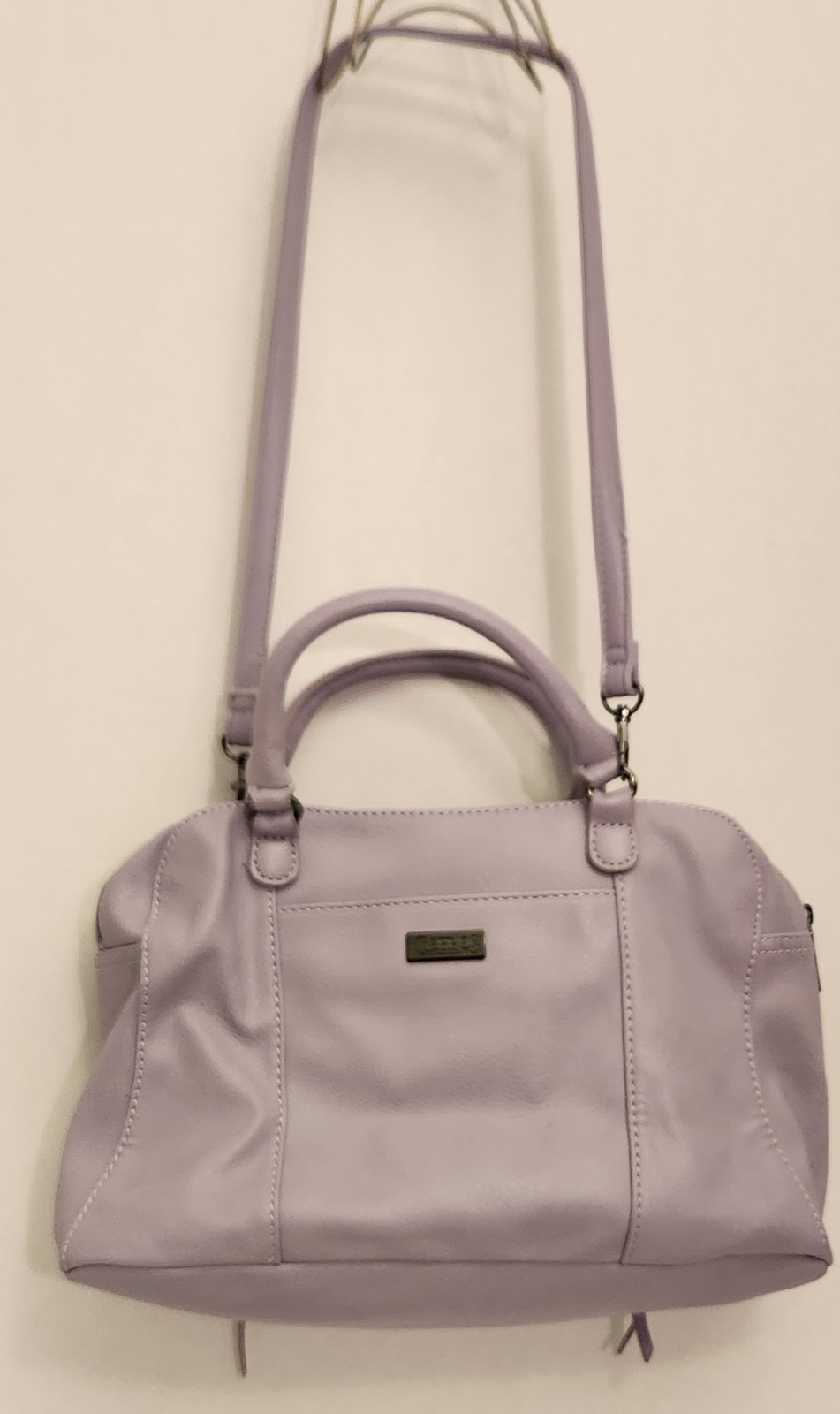 Handbag Carlos Santana NEW WITHOUT TAGS FAUX LEATHER WITH ZIPPERS