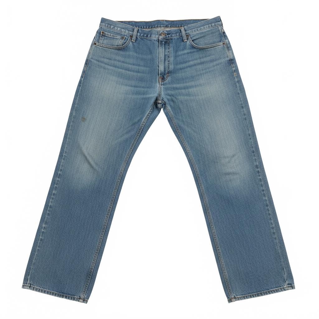 Levi’s 559 Relaxed Fit Men’s Jeans W44 L32 Light Blue Denim