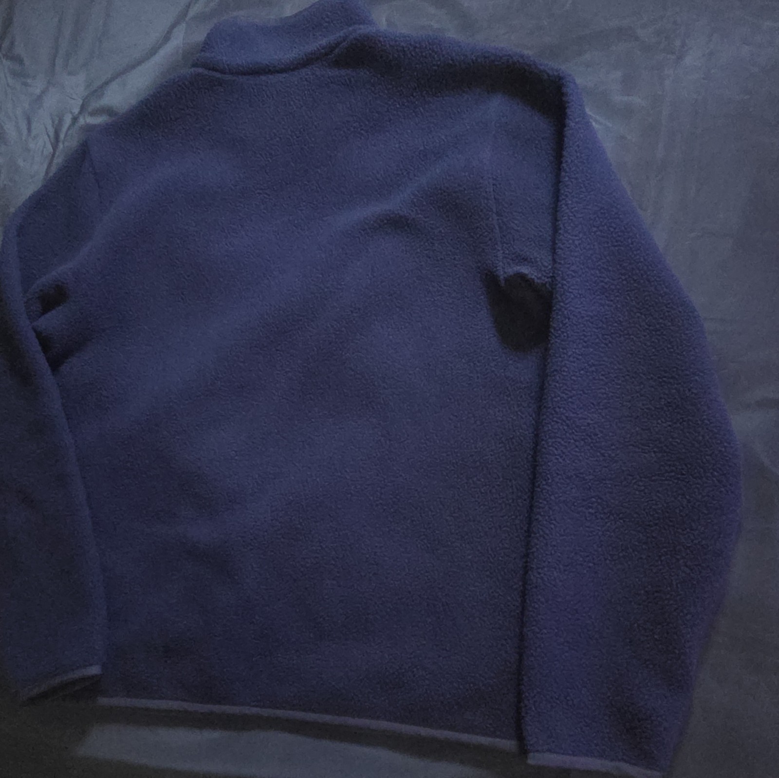 NORSE PROJECTS The Frederik Tab Series Fleece Jacket Navy Blue Size Medium