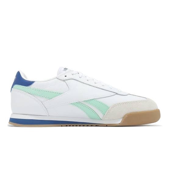 Reebok Unisex Campio XT Sneakers – White/Blue/Aqua, Size Men-6.5 Women-8 NEW