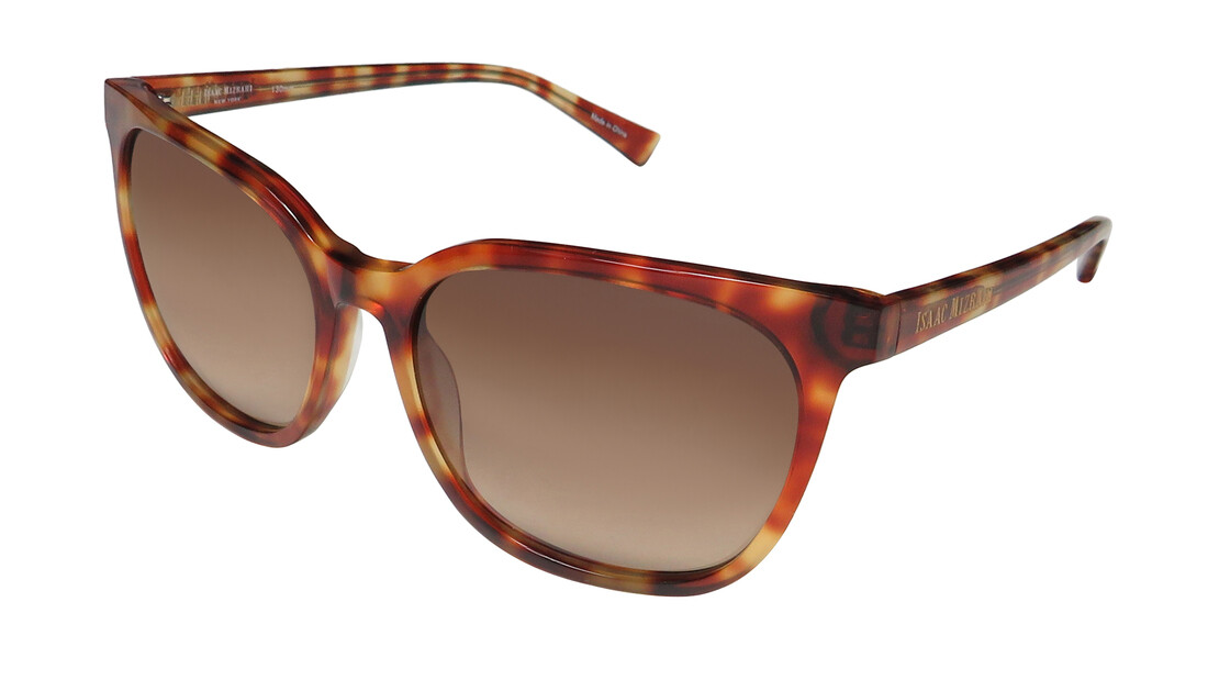 NEW ISAAC MIZRAHI 30207 OVERSIZED SIMPLE & ELEGANT CAT EYE GENUINE SUNGLASSES