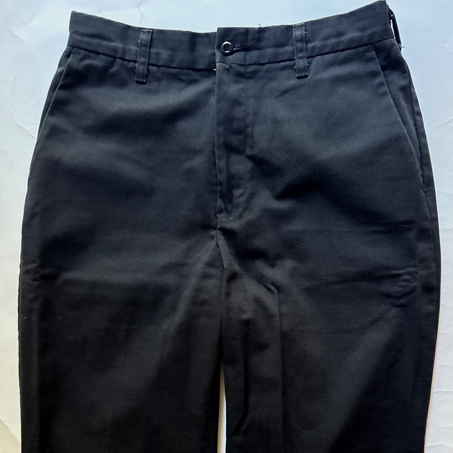 Cintas ComfortFLEX Mens 30×33 Black Work Pants Uniform Trousers 945-35
