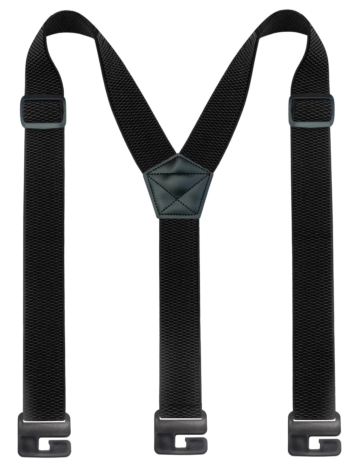Hidden Black Suspenders 1.48″ Under Clothing Work Suspender for Men(1)