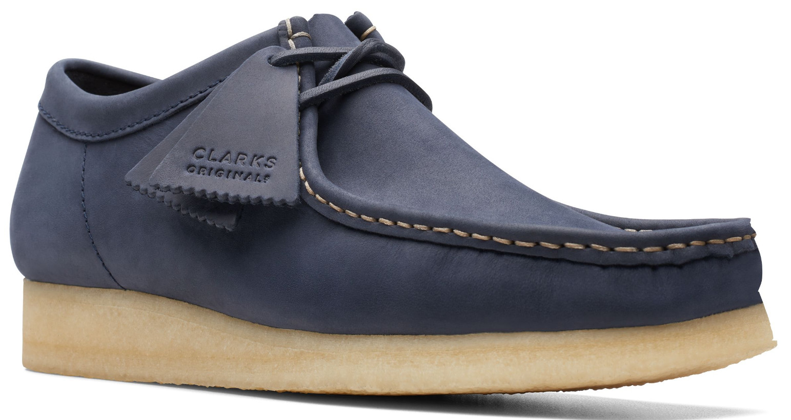 Clarks Wallabee – 26174515 – Navy Leather – Adults
